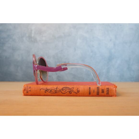 Vintage 1980s Sunglasses NOS Taiwan Multicolor Grandma Retro Festival Boho main image 11